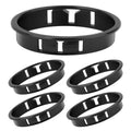 5PCS 3-9/16" Black Cable Snap Bushing Grommet, Snap in Cord Bushing Protect Cables