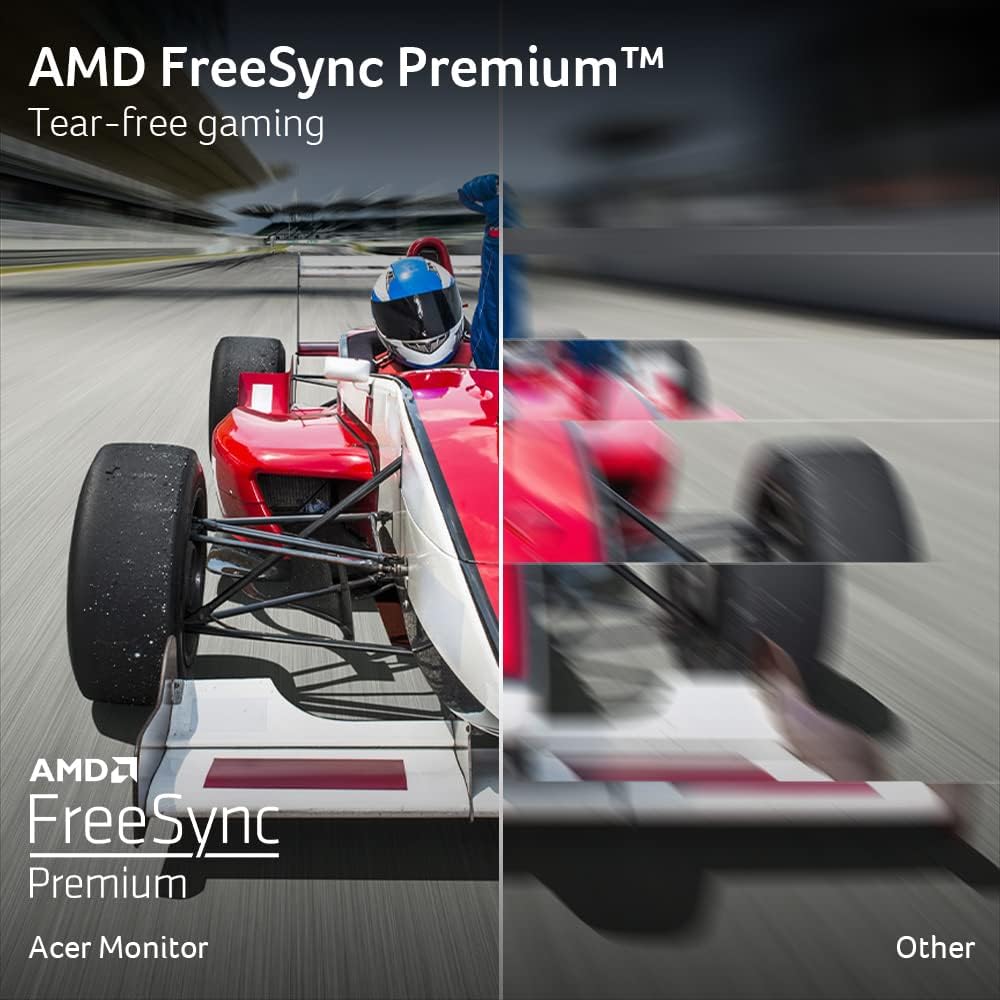 Acer Predator Gaming Monitor | 27" UHD 3840 x 2160 IPS | AMD FreeSync Premium | Up to 320Hz with DFR | Up to 0.5ms | VESA DisplayHDR400| DCI-P3 90% | Display Port 1.4 & 2 x HDMI 2.1 | XB273K V5bmiiprx