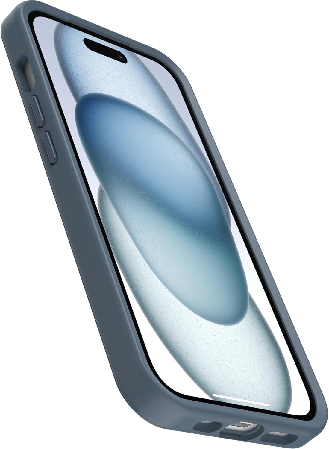 OtterBox iPhone 16e, 15, 14, & 13 Symmetry Series Case - BLUETIFUL (Blue), Snaps to MagSafe, Ultra-Sleek, Raised Edges Protect Camera & Screen