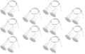 Magnetic Reed Switch RC-36 NC Recessed Wired Window Door Contact Sensor for Home Security and Burglar Alarm Systems 5 Pcs (Pack of 2)