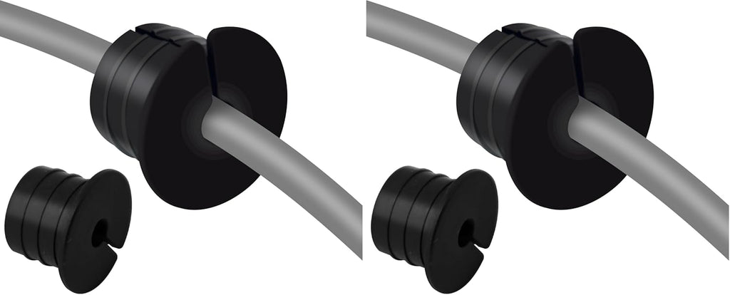 Cable Routing Kit for Starlink for 1 inch Wall Hole, Wall Bushing Grommet, Starlink Accessories, Silicone Cable Wall Pass, Starlink Anti-Slip Wall Grommets for Cables (1 inch) 2 Pcs (Pack of 2)