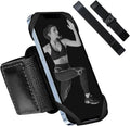 Running Armband Phone Holder, Arm&Wrist Phone Holder with 2 Different Lengths Strap Fit for Men Women Keep Your Phone Secure, Separable 360°Adjustable Phone Armband for Workout Running Jogging