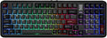Vibe99 Wireless Gaming Keyboard with 1.06'' Screen, 96% Hot Swappable Creamy Mechanical Keyboard with Gasket Structure, BT5.0/2.4GHz/USB-C, 5-Layer Padding, RGB, NKRO for Win/Mac (Black)