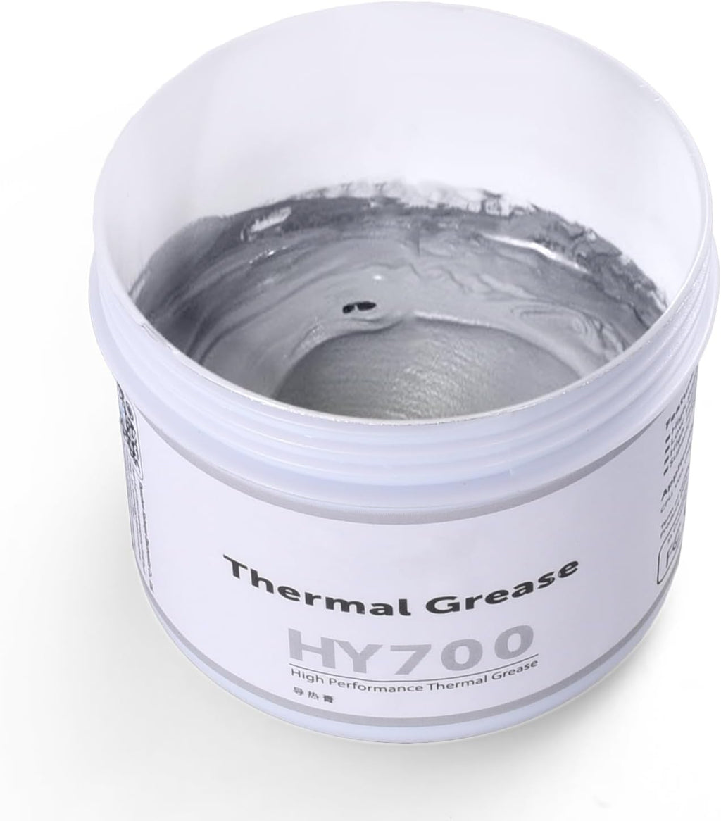 HY700-50g CPU Thermal Heatsink Grease Paste Compound Thermal Conductivity: >3.14W/m-k Carbon Based High Performance for CPU PC GPU PS5-50 Grams (!!Capacity:50g is The Third of one Bottle!!