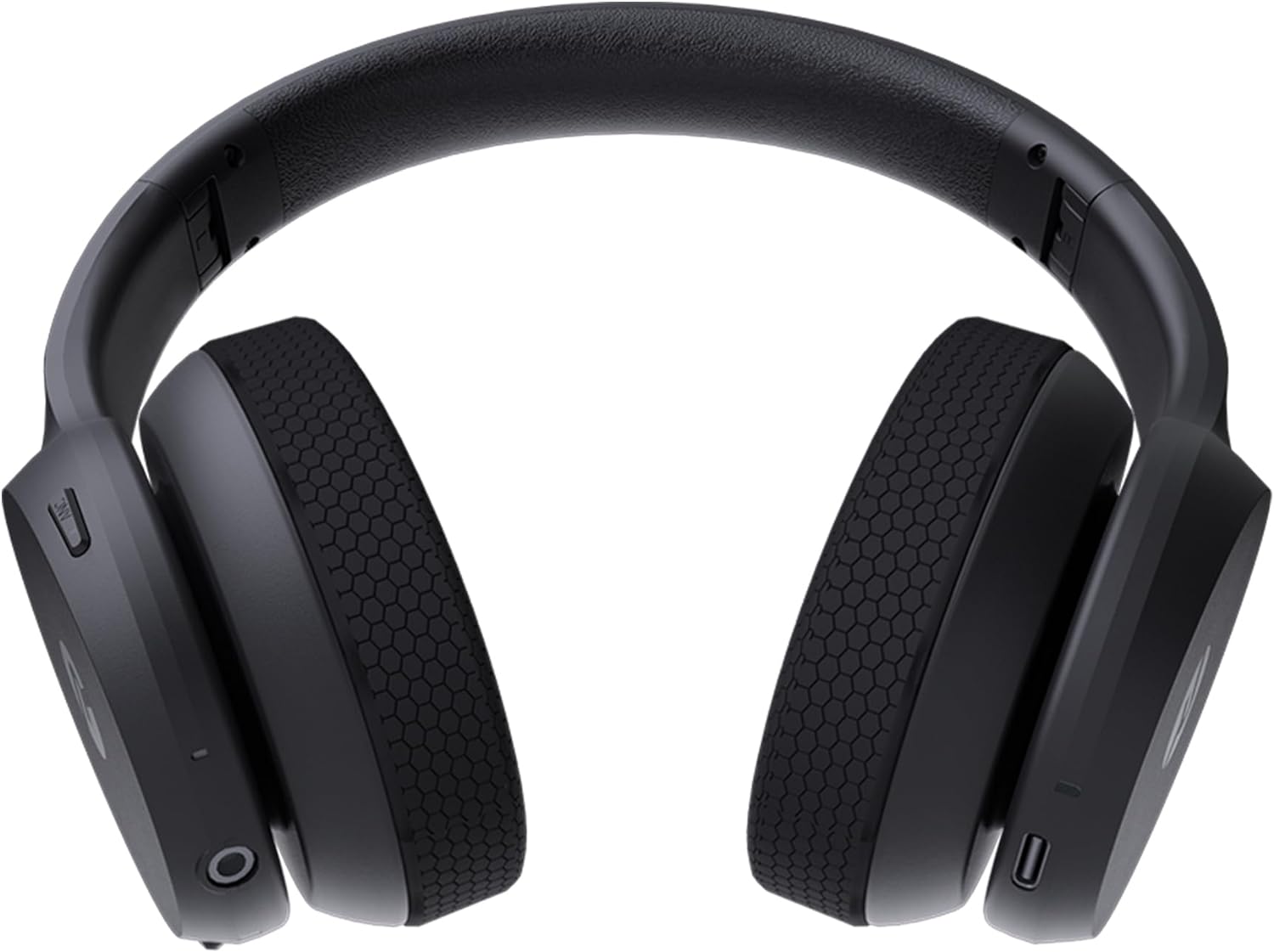 Raycon Fitness Headphones - Wireless Over-Ear-Headphones with 45 Hours of Battery, Active Noise Cancellation, Awareness Mode, 3 Quick Swap Ear Cushions, IPX4 Water Resistance (Black)