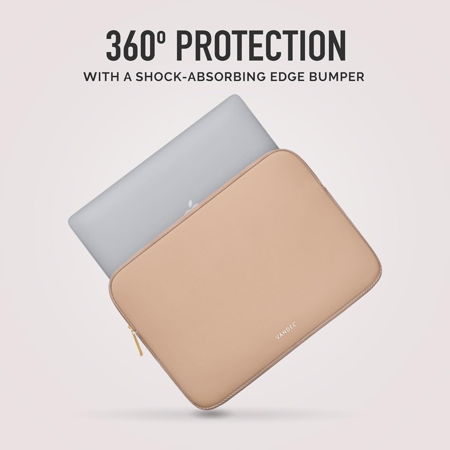 Vandel Slim MacBook Air 15 Inch Laptop Sleeve, 15 inch Laptop Case, Protective MacBook Pro Case, Dell XPS 15 Cover, Surface, Mac Book Air Pouch, Computer Carrying Bag