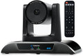 TONGVEO 4K PTZ Camera with AI-Powered Auto-Tracking 5X Digital Zoom USB 3.0 120-Degree Wide-Angle PTZ Webcam for Video Conference YouTube/Teams/Zoom Meeting Live Streaming