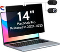Magnetic Privacy Screen for MacBook Pro 14 Inch (2021-2025, M1, M2, M3, M4, M5), Removable Matte Blue Light Glare Filter for Mac Pro 14.2" Laptop Computer