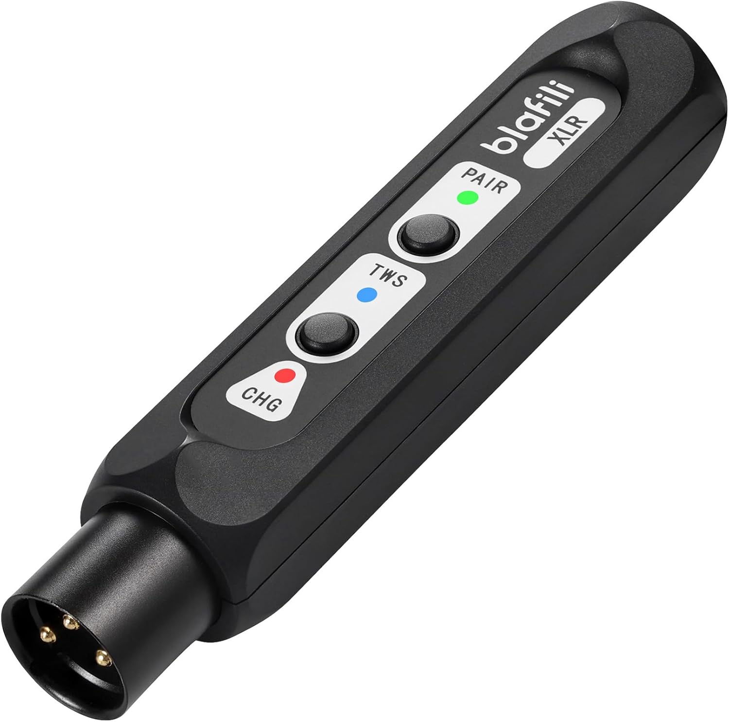 XLR Portable Bluetooth v5.1 Music Receiver, aptX HD aptX Low Latency AAC SBC TWS, Rechargeable Battery 10hrs Long Playtime, USB-C DAC for Mixing Console Desk, Audio Mixer, PA DJ System