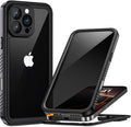 Lanhiem for iPhone 16 Pro Max Privacy Case, Waterproof Dustproof Shockproof Cases for 16 ProMax with Privacy Screen Protector, Full Body Protective Cover for iPhone 16 Pro Max - 6.9 inch (Black)