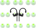Earbud Tips Ear Bud Tips Soft Anti Slip Washable and Reusable Silicone Replacement Earbud Tips Fit Most in-Ear Earbuds(Inner Hole 3.8mm -5.1mm) 18pcs S M L