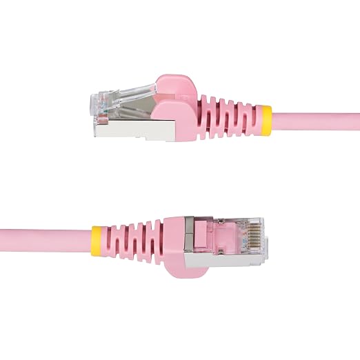 StarTech.com 50ft Pink CAT6a Ethernet Cable, Snagless RJ45, 100W PoE++ - Image 3