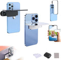 Smartphone Camera Mirror Reflection Clip Kit, Adjustable HD Glass Mirror Effect Lens for Creative Photography, Vertical & Horizontal Phone Selfie Reflector, Portable Photography Accessory (2PCS-Mix)