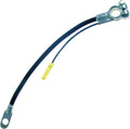 Sherco-Auto Black 25" Inch 2 Gauge Top Post Battery Cable with Auxiliary Lead - Made in USA