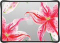 CASETiFY Impact MacBook Air 13.6" (M2-M4) Case [Cushioned Impact Corners/Scratch-Resistant/Anti-Slip Grip] - Stargazer Lily - Clear Black