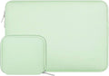 MOSISO Laptop Case 15 inch, 15 inch Laptop Sleeve Bag Compatible with MacBook Air 15 M4 A3241 M3 A3114 M2 A2941 2025 2024 2023, Dell XPS 15, Neoprene Computer Sleeve Bag with Small Case,Honeydew Green