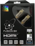 HDMI 2.1 Certified Cable Supports 10K 8K @60Hz and 4K @120Hz Compatible with All TVs, BluRay, Xbox Series X, PS5 (10 Feet)