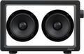 Cassette Portable Bluetooth Speaker, 20W Minimalist Speakers Bluetooth Wireless Loud, HD Powerful Sound and Wide Compatibility V5.3 for Indoor Outdoor - Black
