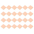 PATIKIL Copper Heatsink Pad Shims, 24 Pcs 15x15x0.6mm Copper Pad Shim IC Chipset GPU CPU Thermal Heatsink for Cooling Laptop Desktop Computer