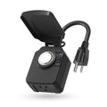 BN-LINK 24-Hour Mechanical Outdoor Light Timer, Waterproof, Heavy Duty, 15A 1/2HP, 1 Grounded Timer Outlet for Home and Garden