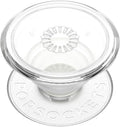 PopSockets Phone Grip with Expanding Kickstand, Adhesive Grip - Clear