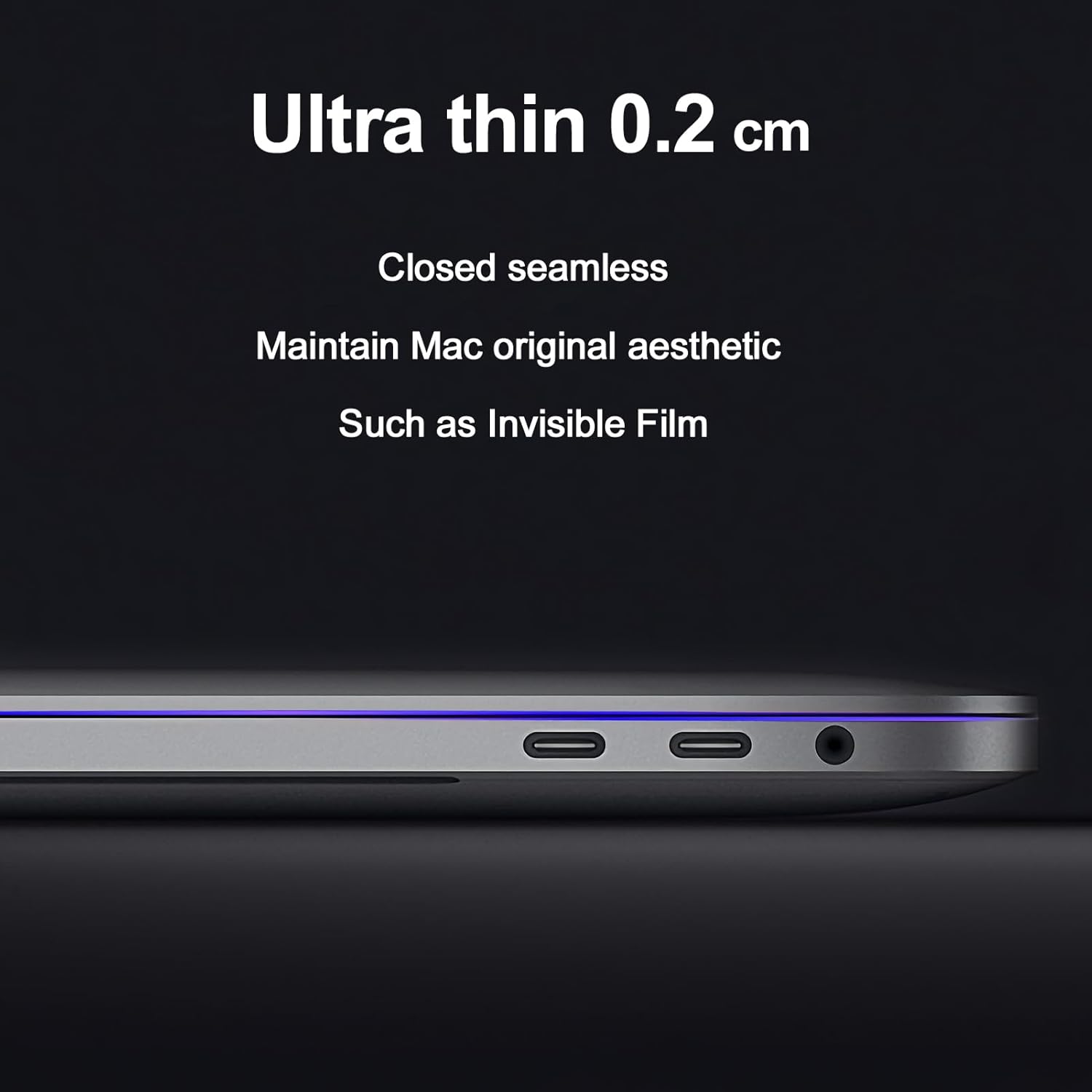 IPROKKO Magnetic MacBook Privacy Screen Protector, Compatible with MacBook Air 15Inch (2023-2025, M2 M3 M4) - A2941 A3114 A3241, Removable Matte Anti Glare Blue Light Filter for Mac Air 15.3" Laptop