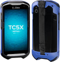 Case for Zebra TC51 TC510K TC52 TC52X TC56 TC57 TC57X TC520 TC520K – Rugged Protective Cover with Strap, Bumper, Boot-Style Holster, Handheld Barcode Scanner Accessory SG-TC51-EXO1-01 (Blue)
