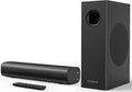 Sound Bars for Smart TV with Subwoofer, 2.1 Deep Bass Small Soundbar Home Theater Surround System Speaker with 4 Inch Subwoofer, Bluetooth/Optical/AUX Connection, Compact Soundbar for TV