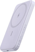 Anker 621 Magnetic Portable Charger (MagGo), 5,000mAh Wireless Power Bank with USB-C Cable, Magsafe-Compatible Battery Pack for iPhone 16/15/14/13/12 Series