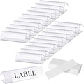 Hedume 100 Pcs Plastic Label Holder by Hedume