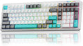 LINGBAO K98 Wireless Mechanical Gaming Keyboard, 10000mAh Battery Tri-Mode BT5.0/2.4GHz/USB-C, Gasket Custom Hot-Swappable Linear Switches Mechanical Keyboards, RGB Backlit Keyboard for PC Laptop