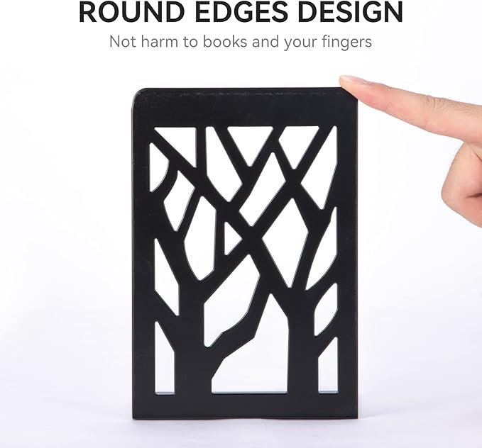 Book Ends, Book Ends for Shelves, Bookends for Shelves, Book Ends for Heavy - Image 3