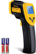 Etekcity Infrared Thermometer Laser Temperature Gun 774, Meat Food Candy Oven Thermometer for Griddle Accessories, Heat Gun for Cooking Refrigerator Tools, Yellow