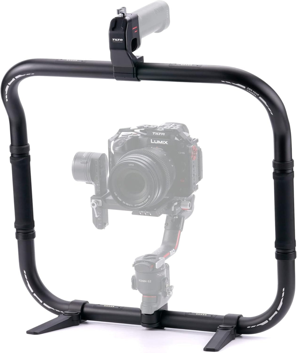 Tilta Basic Ring Grip Plus Compatible with DJI Ronin RS3 Pro/ RS4/ RS4 Pro | Improved Stability, Movement & Flexibility | Aluminum Alloy | Multiple Power Options