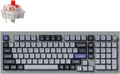 Keychron Q5 Pro QMK/VIA Wireless Custom Mechanical Keyboard, 96% Layout with Programmable Knob, KSA Double-Shot PBT Keycaps with Hot-swappable K Pro Red Switch for Mac Windows Linux - Gray