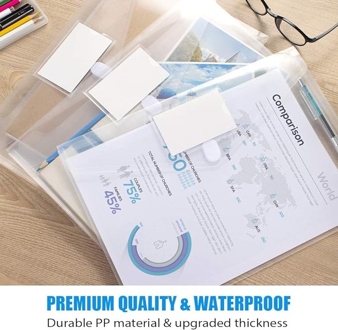 Sooez 36 Pack Plastic Envelopes Poly Envelopes - Image 5