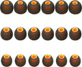 Earbud Replacement Tips Silicone Earbud Tips Ear Bud Covers Fit Most in-Ear Earbuds(Inner Hole 3.8mm -5.1mm) Headphone Rubber Tips Eartips 9 Pairs S M L