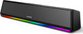 Bluedee Computer Speakers for Desktop PC, Bluetooth 5.3 PC Speakers with Dynamic RGB Light, Wired USB Plug & Play Computer Sound Bar, USB/Type-C Powered Gaming Speakers for Desktop, Laptops, Tablet
