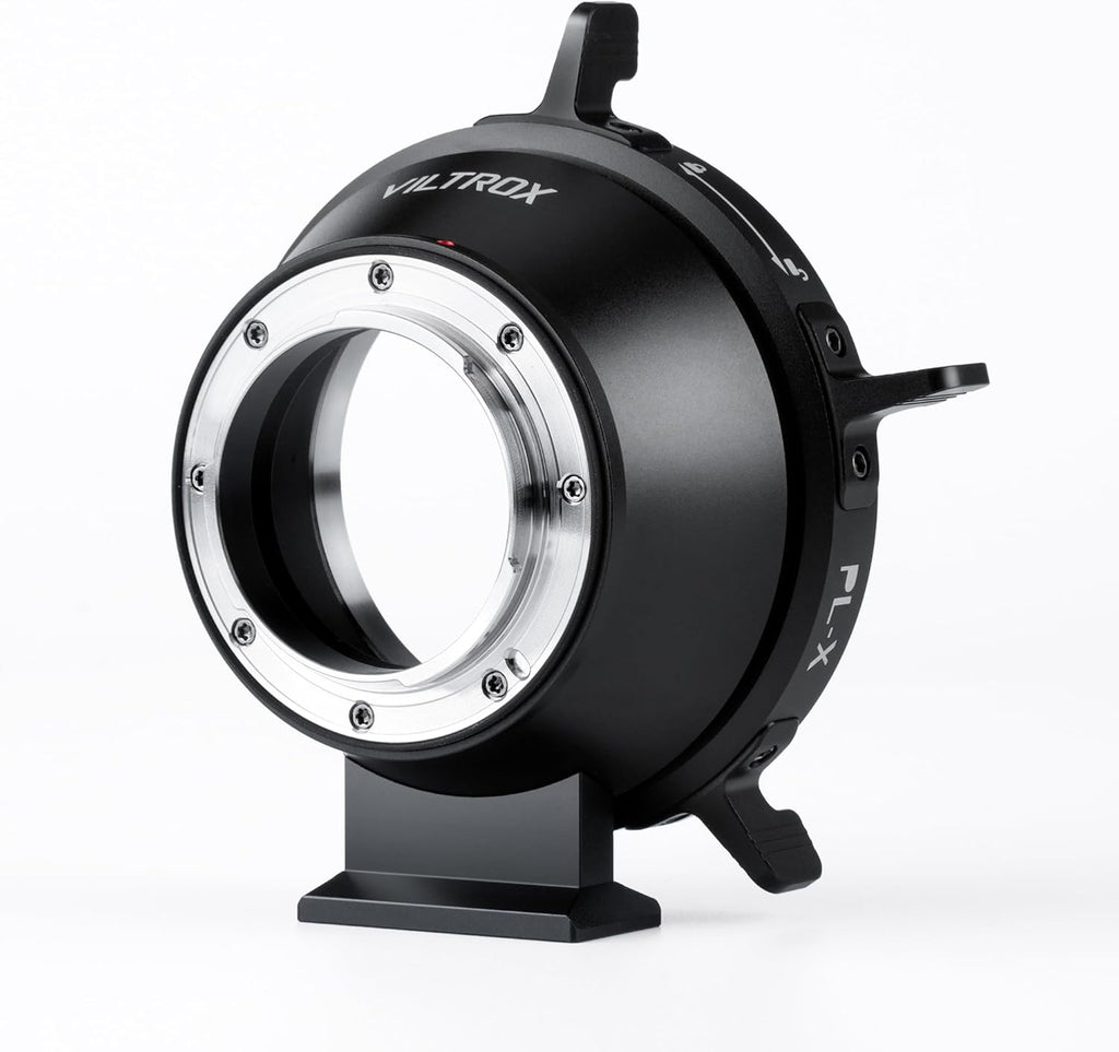 VILTROX PL-X Lens Mount Adapter Ring Converter with Rotary Lock Compatible with PL Lens to Fuji X-Mount Cameras X-Pro1, X-Pro2, X-T1, X-T2, X-T3, X-E1, X-E2, X-E2s, X-E3, X-H1
