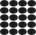Magnet Zip Tie Mount Base Magnetic Zip Ties Mount Holder Multipurpose Wire Cable Holder Mount Wire Clips Management for Home Office Marine Electrical Wiring (D23 0.9in, 20 Piece)