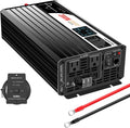 Xijia 2000W Pure Sine Wave Inverter DC 36v Inverter to 120v ac 60HZ Solar Converter for Home Use car (DC36V (Range 30V-45V) 2000W)