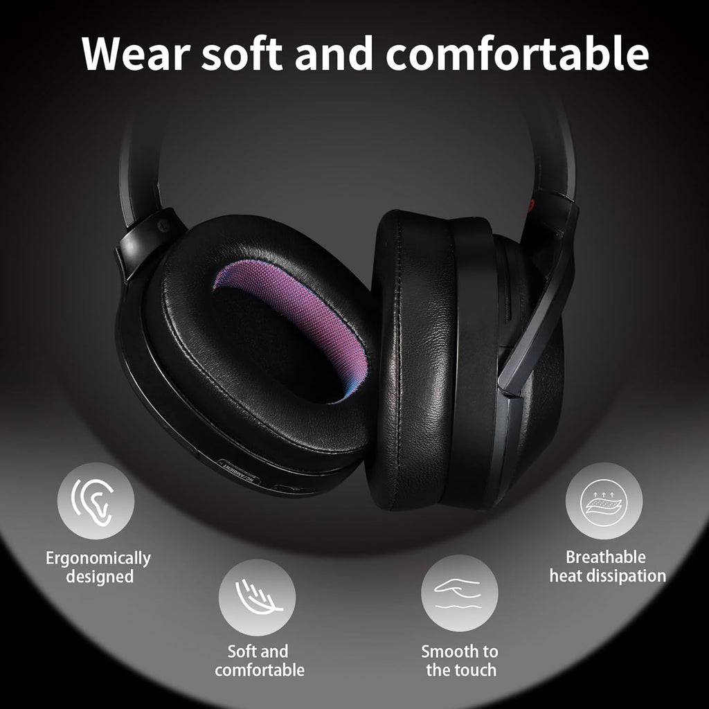Sheepskin Replacement Earpads for Sony WH-1000XM2/MDR-1000X, Durable and Comfortable