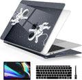Batianda Case for M1 MacBook Air 13 Inch Model A2337 A2179 A1932 2021 2020 2019 Release,3D Painted Creative Series Design Hard Shell with Keyboard Cover & Screen Protector, Cosmonaut