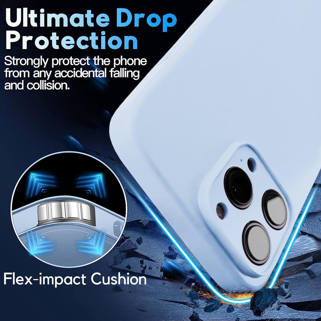 Blaspins Crossbody Strap Phone Case for iPhone 13 Pro Max, Adjustable Rope, Belt Neck Lanyard, String Detach Lanyard, Drop Proof Sturdy, Wrist Hand Free Protective Cover 6.7 inch 13 Pro Max - Blue