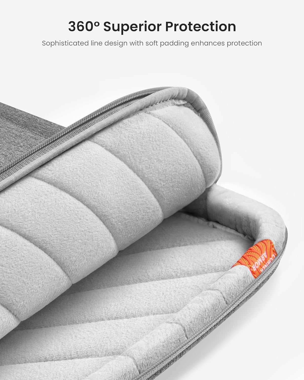 tomtoc 360 Protective Laptop Case for 15-inch 2025 New MacBook Air M4/A3241 M3/A3114 M2/A2941, 15 Inch Microsoft Surface Laptop 7/6, Dell XPS 15 Plus, 15-in MacBook Pro, Acer HP Chromebook 14