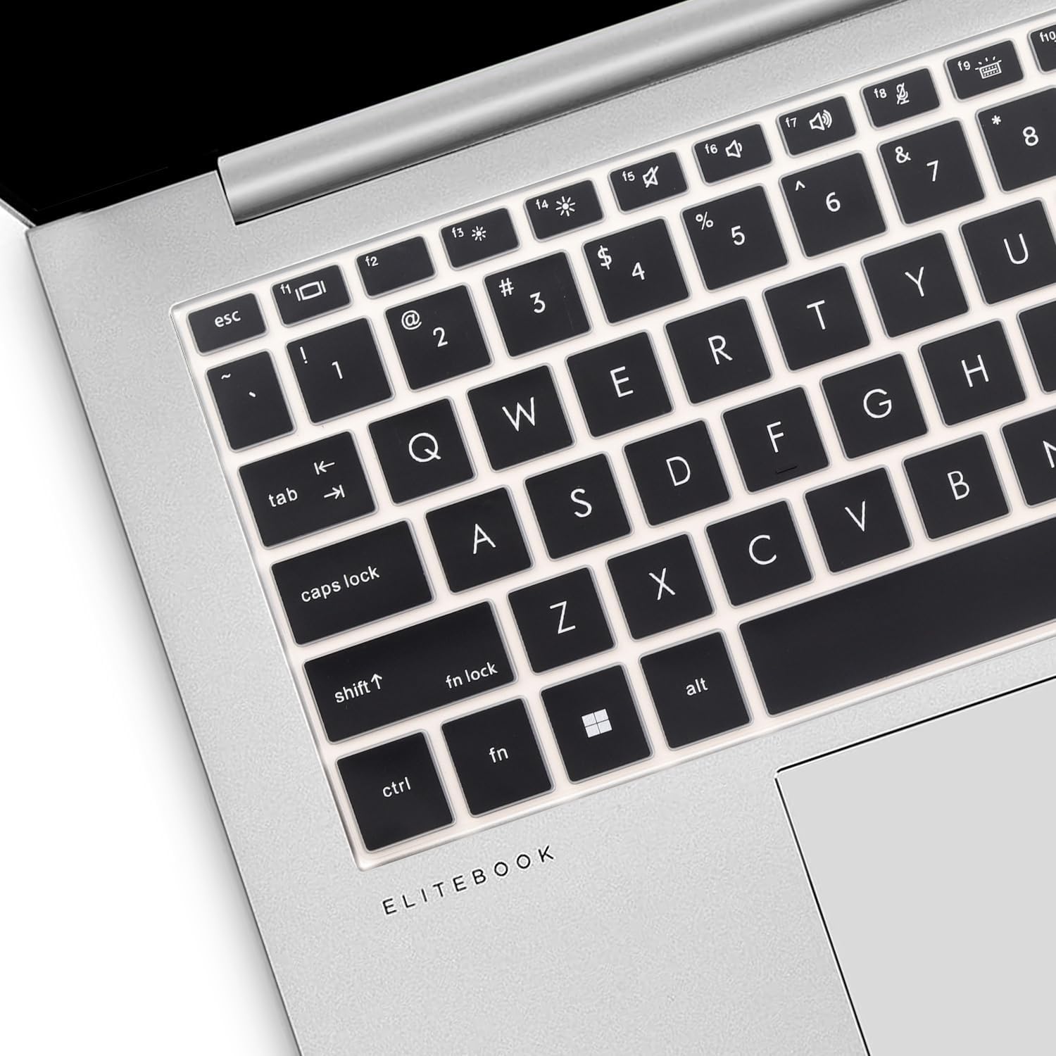 Keyboard Cover for HP EliteBook 830 835 840 845 1040 G9 G10 2024 2023 2022 13.3 14 inch Laptop Accessories Keyboard Protective Skin (Not fit The 830/840/845/1040 G11 G8 G7 G6 G5 G4 G3)-Black