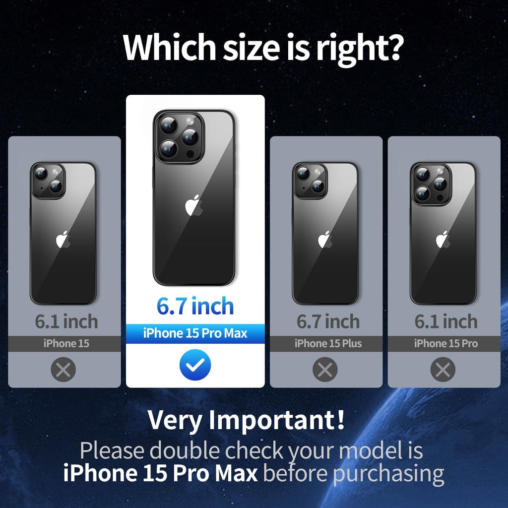 Camera Stand Case for iPhone 15 Pro Max, [Compatible with MagSafe] [Lens Cover] 2024 Version Military Grade Protective Soft Case for iPhone 15 Pro Max 6.7 inch Men Women, Blue