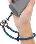 Cell Phone Wrist Strap Phone Lanyard Wrist Phone Wristlet Lanyard Hand Wristlet Strap (Camo Blue)