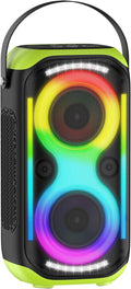 Bluetooth Speaker 160W Loud Wireless Boombox Portable Big Powerful Deep Bass Sound TWS Large Outdoor Home Party Speakers with Subwoofer LED Lights
