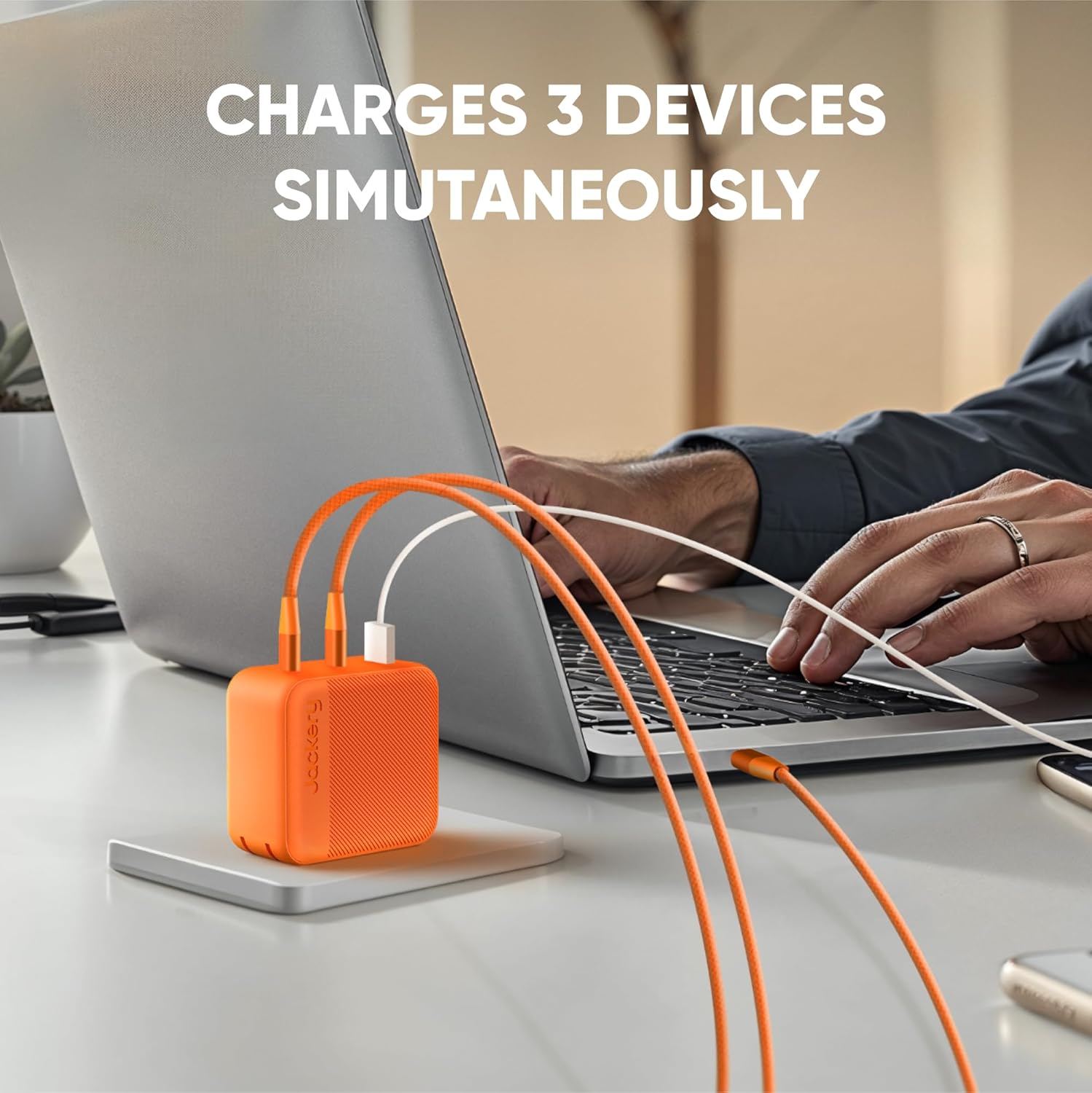 Jackery Portable Power Station Explorer 300 and 102W Fast Charger, 293Wh Backup Lithium Battery, Solar Generator for Outdoors Camping Travel Hunting Blackout (Solar Panel Optional)